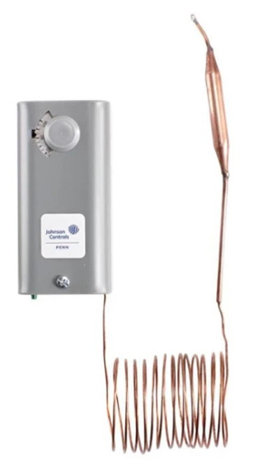 Johnson Controls A19ABC-5C Remote Bulb Temperature Control, Adj 3.5 to 14 Deg F [New]