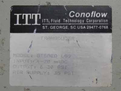 USED ITT GT68ED L89