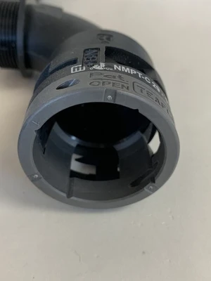 1”NPT Male Black Hard Nylon Elbow  Liquid Tight Connector For Moltec NMPType C