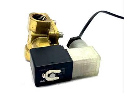 VXD2140-04-5DZ1 | SMC  2-Way Media Valve 1/2" NPT 24VDC - Used