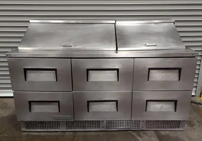 Used TRUE TFP-72-30M-D-6 Preparation Tables British Columbia CA | Surrey Food Equipment #1321863