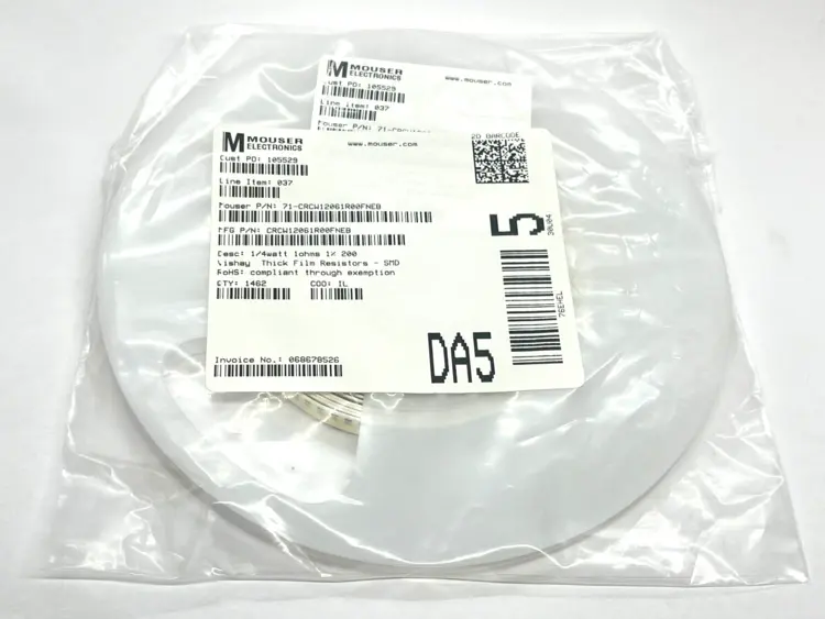 New | in-Stock Vishay Dale CRCW12061R00FNEB Resistors Michigan US | Maverick Industrial Sales #1397025