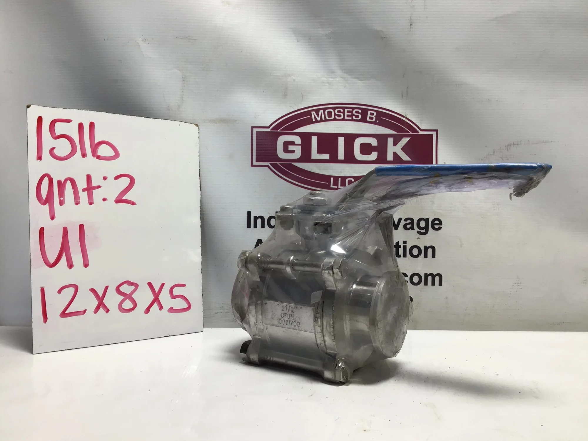 Stainless Steel Ball valve 2 1/2″ CF8M 1000WOG