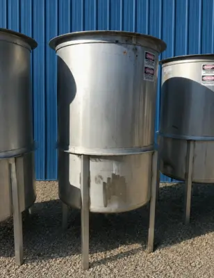 Used Greenville Stainless 350 Gallon Stainless Steel Tanks Georgia US | Athens Packaging & Processing #914816