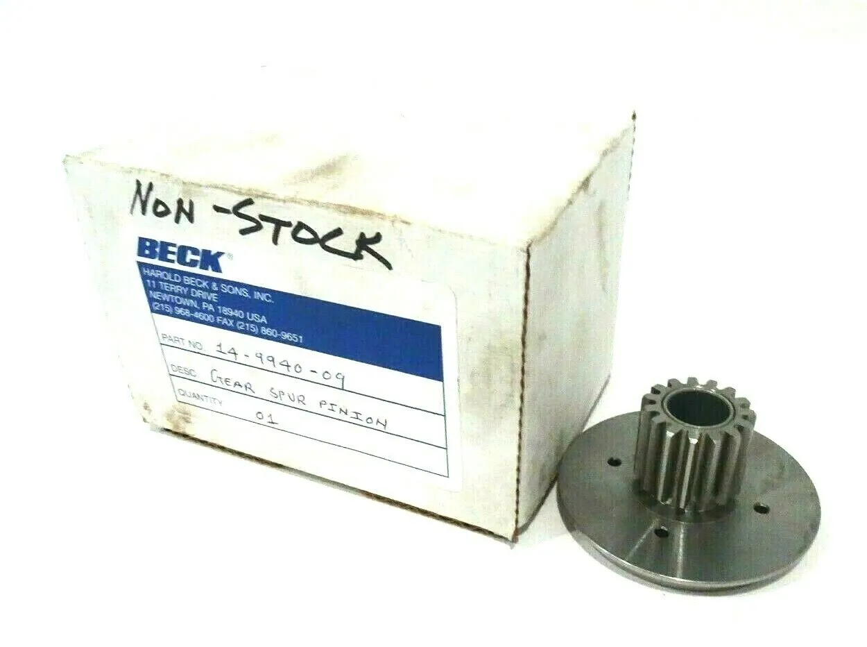 NEW BECK 14-9940-09 GEAR SPUR PINION 14994009