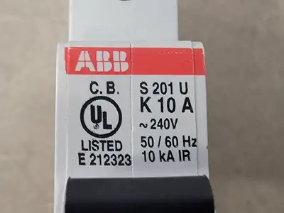 USED ABB S201U-K10A