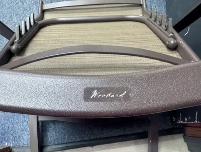 Used WOODARD FREMONT SLING CHAIR AND OTTOMAN Estate & Personal Property Michigan US | Miedema Asset Management Group #1338457
