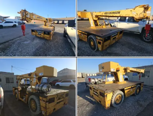 Used 2006 BRODERSON IC80-3G Rough Terrain Cranes Pennsylvania US | National Lift Equipment #1382413
