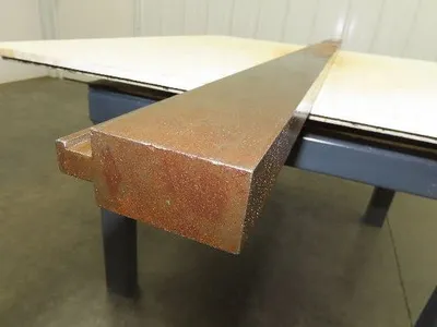 Press Brake Die Blank 73" Long 1/2" Safety Tang 2-3/4" H 1-15/32" W