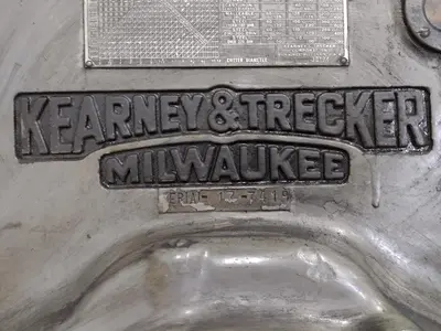 #3 X 15 HP KEARNEY & TRECKER K&T VERTICAL MILL: YOBRO #23771