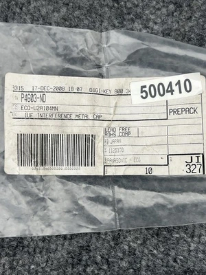 New | in-Stock Panasonic Electronic Components EQC-U2A104MN Capacitors California US | Davliegogo LLC #1705442