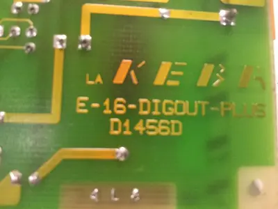 USED KEBA E-16-DIGOUT-PLUS D1456D