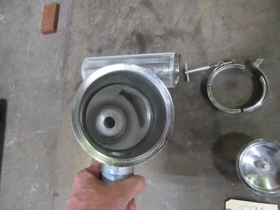 Bag Filter Housing,  stainless steel, 4" x 12".