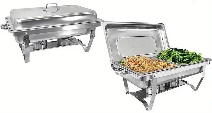 Chafing Dish - stainless steel - see video
