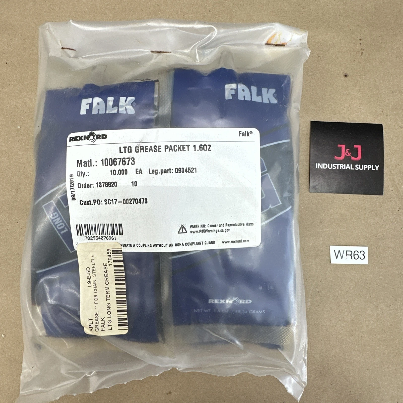 NEW FALK REXNORD 0934521