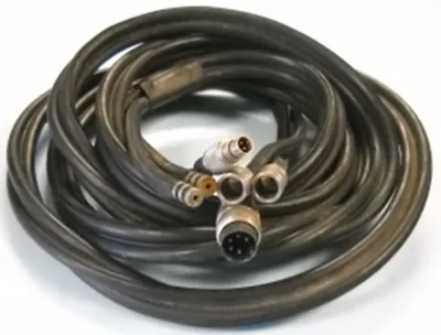 QTY. 1. EQUIPMENT CABLE BLACK 9 FOOT 3 INCHES 5 PI...