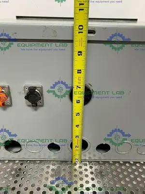 USED HOFFMAN ENCLOSURE W/ 3 TECO WESTINGHOUSE L510 AC DRIVES & IDEC FL1F SMART RELAY