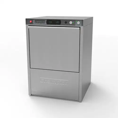 Champion UH-330B High Temp Rack Undercounter Dishwasher W/ 24 Racks/hr, Built-In Booster,208-240v/1ph