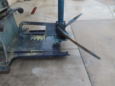 100 hp Reynolds Co-axial High Speed Disperser, 50 hp sweep blade