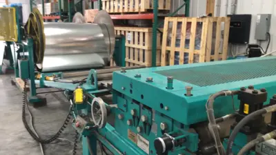 Used Iowa Precision Duct-O-Matic II Starter Coil Line