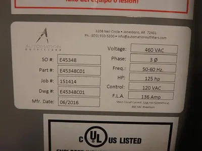 USED 2016 CAMFIL GOLD SERIES 10