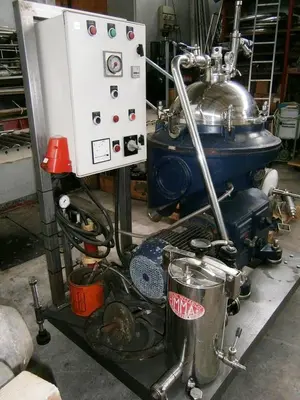 IMMA Media self-cleaning wine clarifier, 316SS.