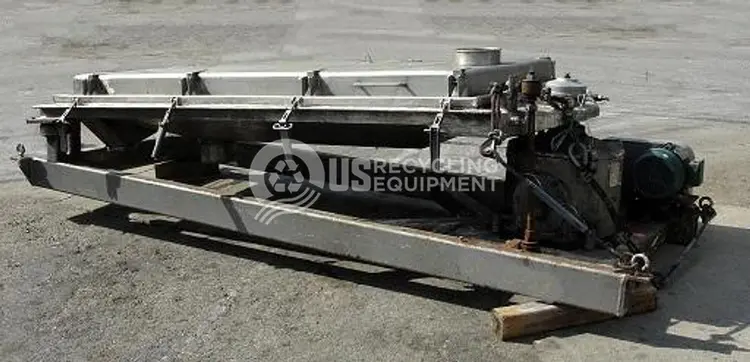 Used ROTEX 43LSAN-SSISS SINGLE DECK SHAKER Circular Screeners | US Recycling Equipment #474753