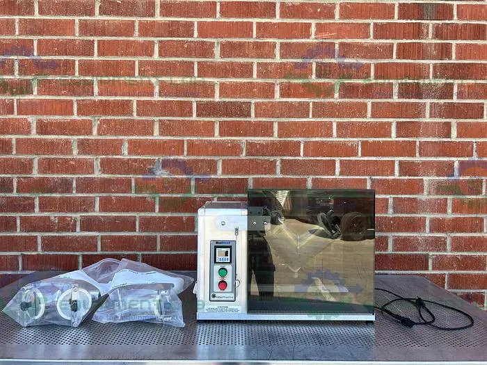 Used GLOBEPHARMA MINIBLEND MNB-1  LAB V-BLENDER 1/10 HP, 115V, MFG 2016 Double Cone - V Mixers California US | Equipment Lab #488622