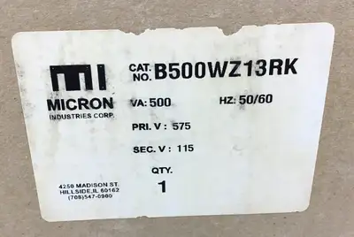 Used Micron _UNKNOWN_ Transformers South Carolina US | Palmetto Automation #1502823