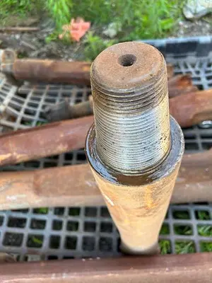 Used AFTERMARKET 6" CHISEL BIT FOR CABLE TOOL DRILL RIG Construction Equipment Parts Pennsylvania US | East West Machinery & Drilling #1417367