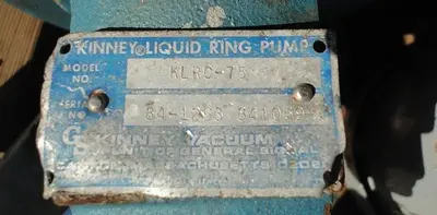 USED KINNEY KLRC-75F