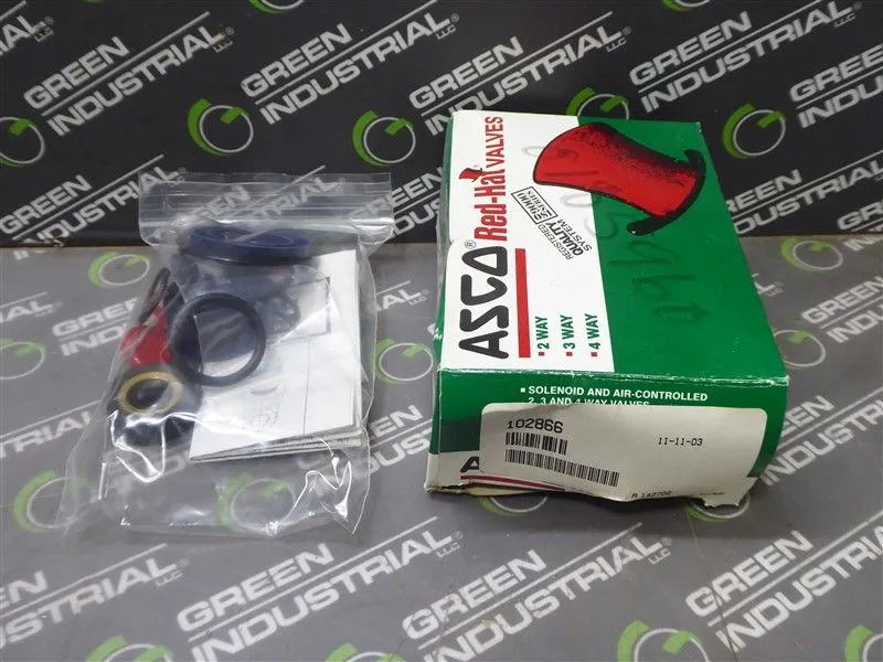 ASCO 102866 Solenoid Valve Rebuild Kit New NIB