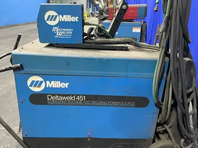Used MILLER DELTAWELD 451 Mig Welders Ohio US | HGR 24 #1404586