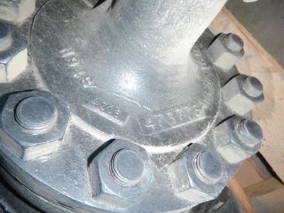 Fisher 6" 150 Class, WCB Flanged Control Valve