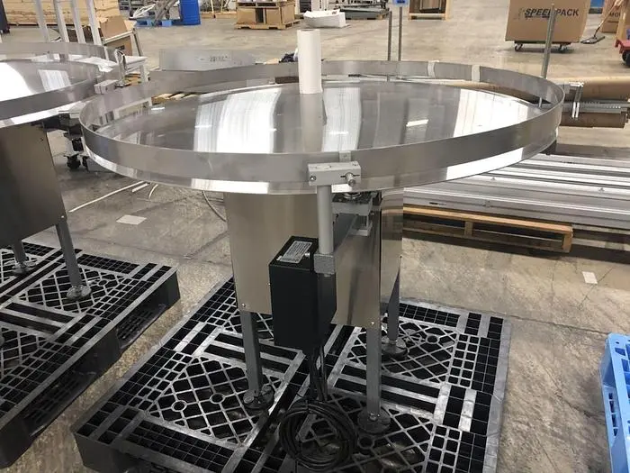 Used UNKNOWN MANUF. 48" ROTARY ACCUMULATION DISK Accumulation Tables Oregon US | Ager Tank & Equipment Co. #1060426