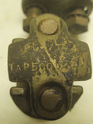 (Lot 4) Bronze 3/0- 500  SPLIT BOLT NUT WIRE ELECTRICAL CABLE CLAMP CONNECTORS