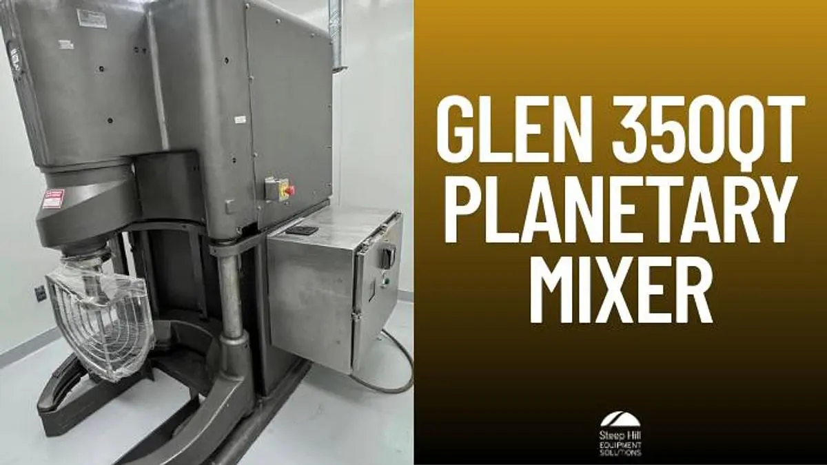 Glen 340qt Planetary Mixer w/ Bowl