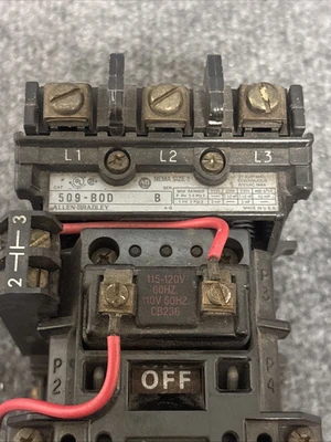 Used Allen-Bradley 509-B0D Switchgears California US | Davliegogo LLC #1729864