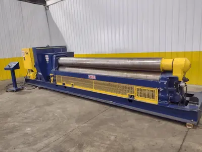 12' X 1/2" WEBB MODEL #9L-1312 3 ROLL INITIAL PINCH PLATE ROLL : YOBRO #24943