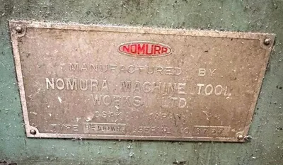 NOMURA B-100WR BORING MILLS, HORIZONTAL, TABLE TYPE | Prime Machinery (34)