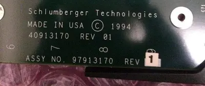 Schlumberger Tech  97913-170 Rev 1