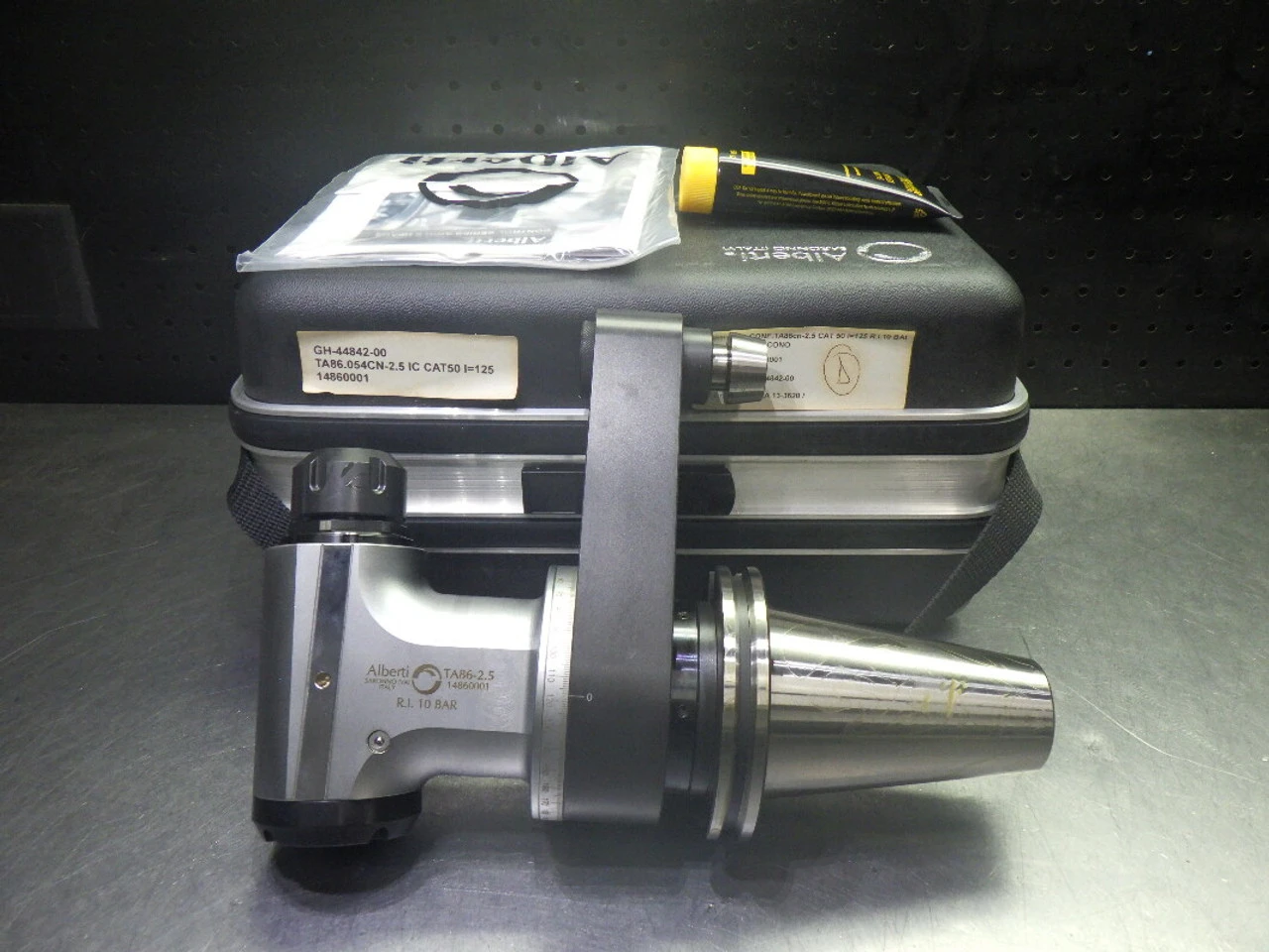 Alberti CAT50 ER25 90 Degree Right Angle Head TA86-2.5/4013425G (LOC75)