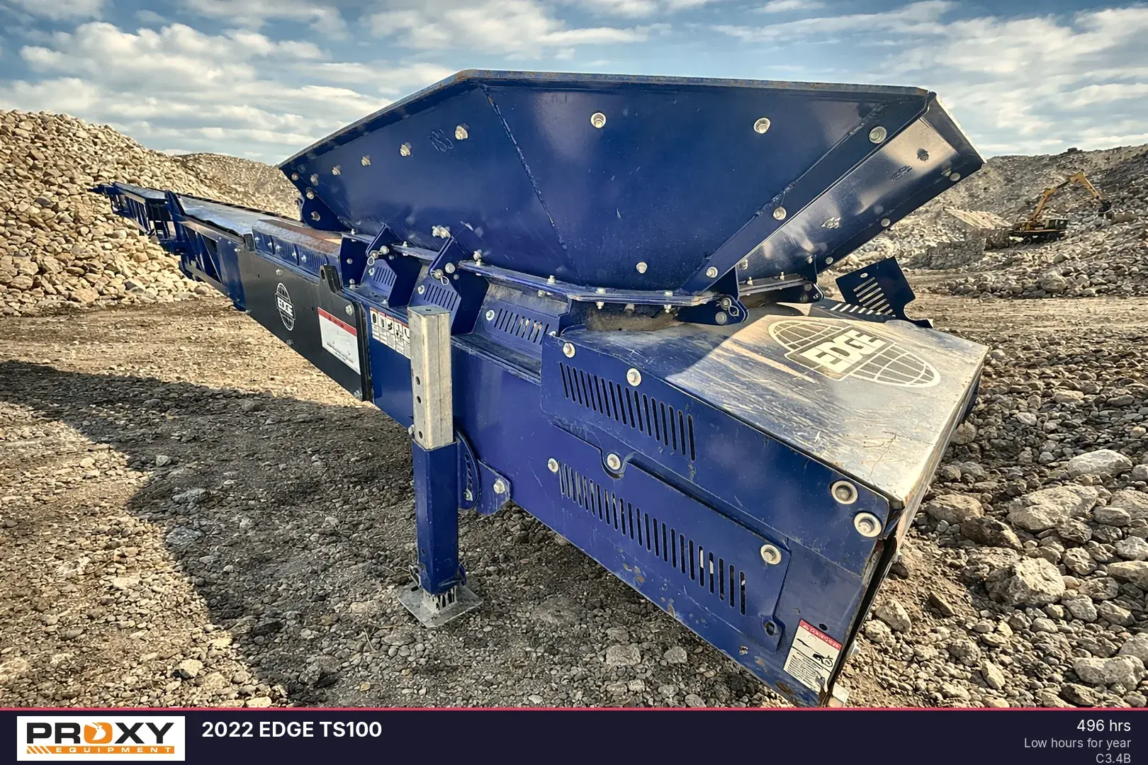 Used 2022 EDGE TS100 Portable Conveyors New York US | Proxy Equipment #1385423