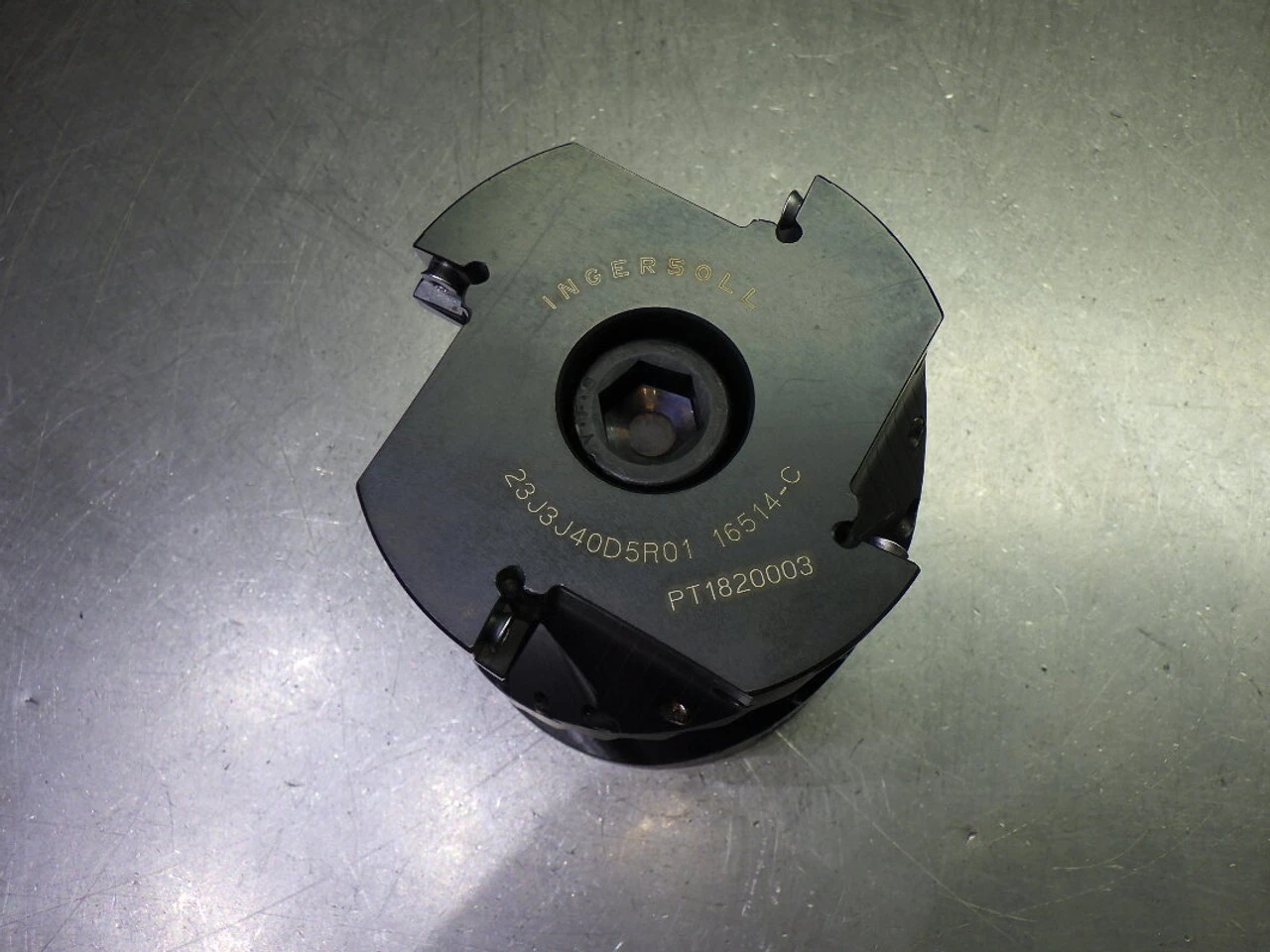 Ingersoll 4" 90 Deg 4 Flute Milling Cutter 1.5" Arbor 23J3J40D5R01 (LOC122)