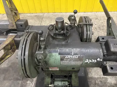 2,000 LBS X 12" LITTELL MODEL #20-12 DOUBLE END PULL OFF UNCOILER COIL REEL: STOCK #23711