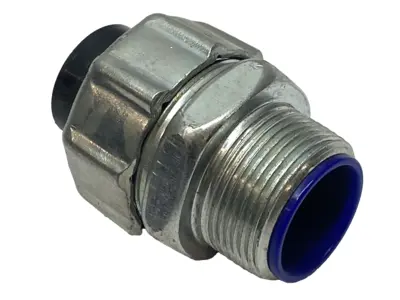 New | in-Stock Thomas & Betts Steel Liquidtight Conduit Connector NO LOCK NUT Electrical Fittings Michigan US | Maverick Industrial Sales #1398384