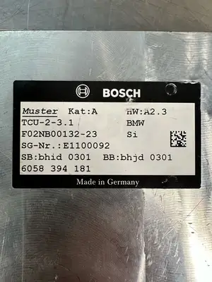 Bosch F02NB00132-23 6058 394 181 Module BMW TCU 2-3.1 (6.4.5)