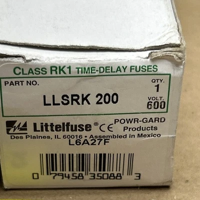 NEW Littelfuse LLSRK200