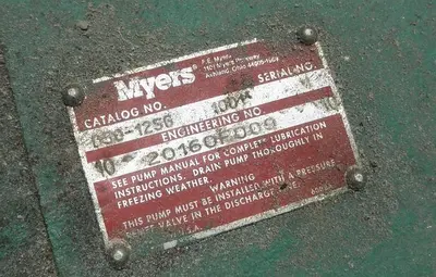 USED MYERS D50-12