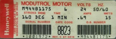NEW HONEYWELL M944B1175 MODUTROL MOTOR